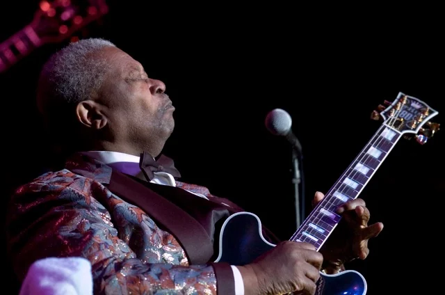 B.B. King — live concert photography at Indiana University Auditorium by Adam Yale