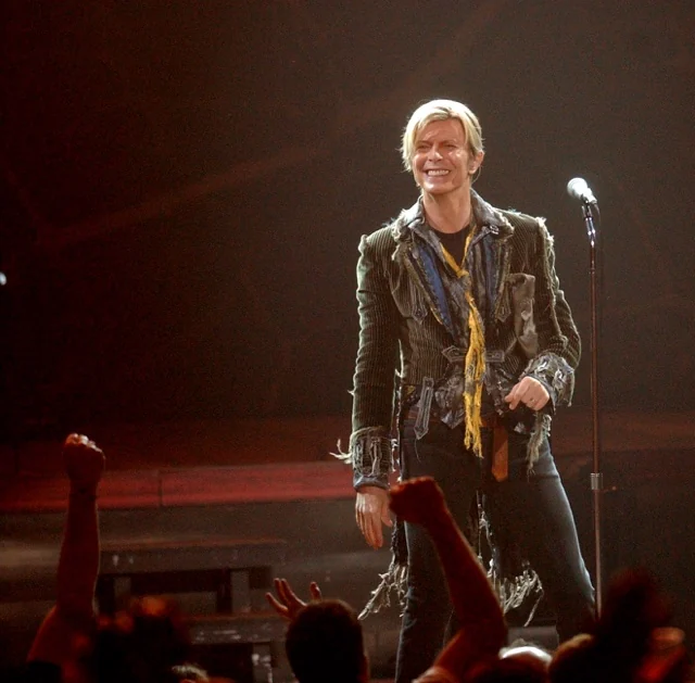 David Bowie — live concert photography at Murat Theatre by Adam Yale