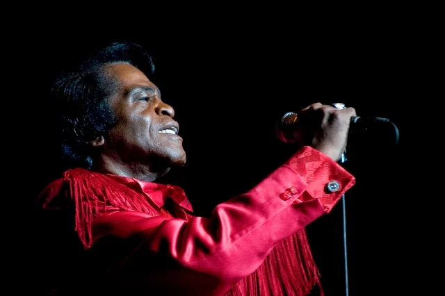 James Brown — live concert photography at Indiana University Auditorium by Adam Yale